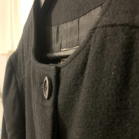 Gucci Black Cashmere Coat - Picture 4 of 13